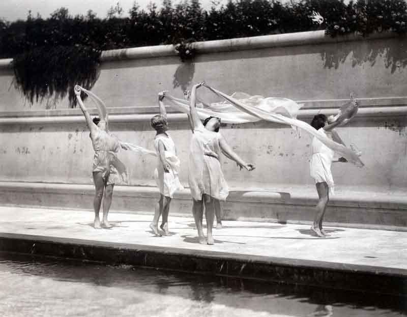 Advanced Dance Class - Hearst North Pool Early 1930’s