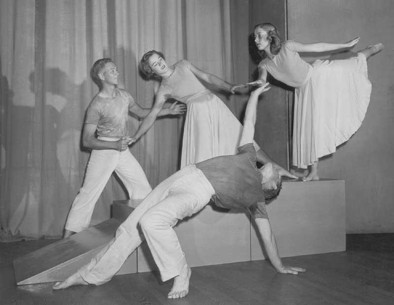 Modern Dance - 230 Hearst Gym late 1950’s