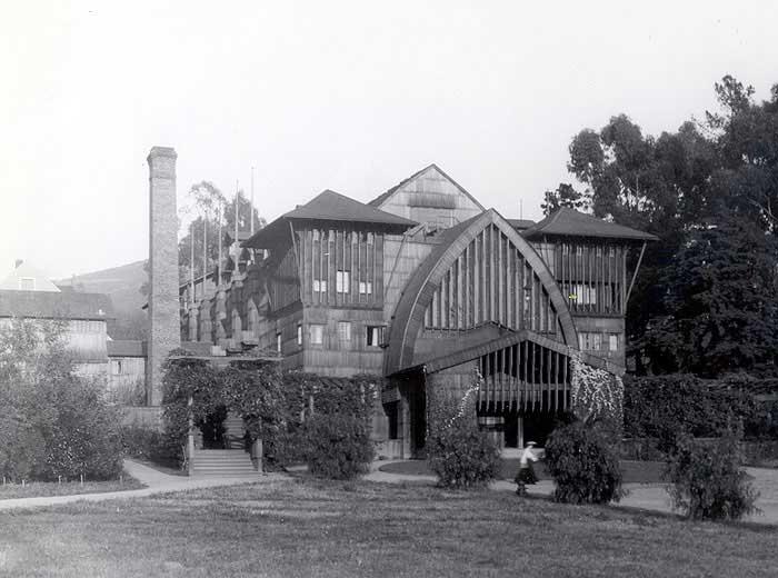 Hall Adjoining Mrs. Phoebe Hearst home before move to campus Early 1900’s