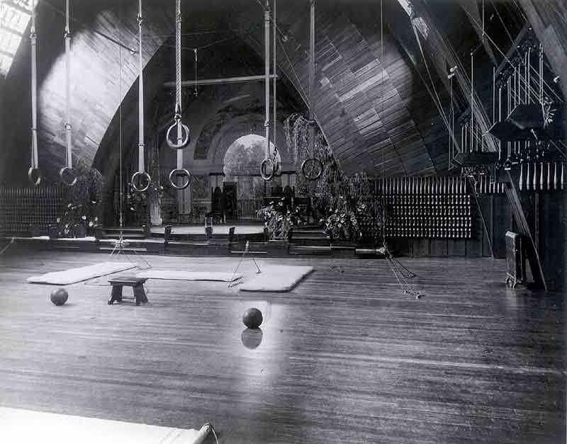 Inside Hearst Hall for Women (after the move) Activity Area