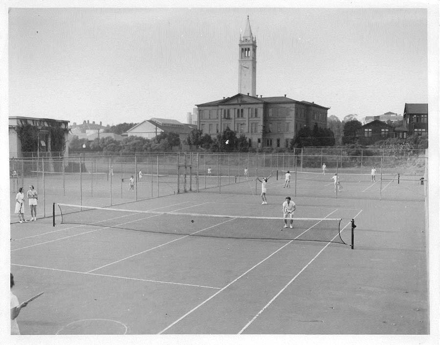 Hearst Tennis courts 1930’s / early 1940’s