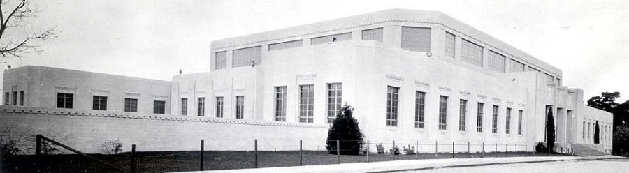 The New Harmon Gymnasium for Men Constructed 1933