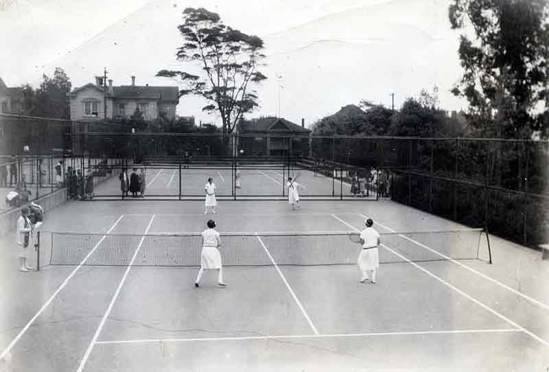 Tennis Class - Hearst Courts early 1930’s
